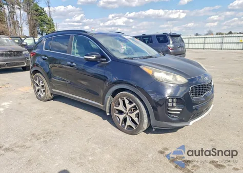 2018 Kia Sportage Sx Turbo из США, поврежденный, VIN KNDPR3A67J7403071